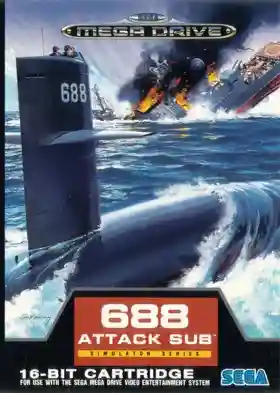 688 Attack Sub (USA, Europe)-Sega Genesis